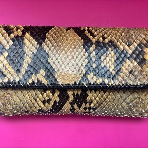Genuine Python Snake Skin Purse